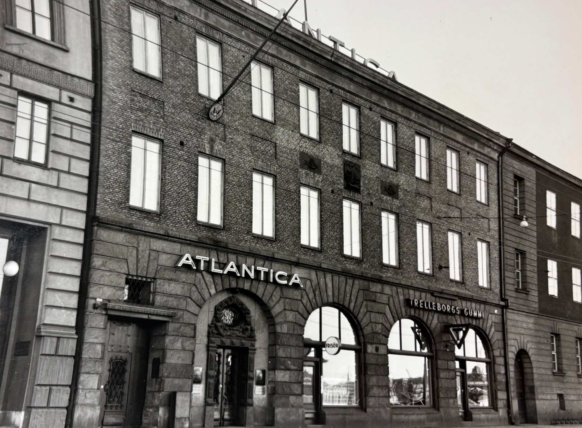 Utsidan av Atlanticas kontorsbyggnad